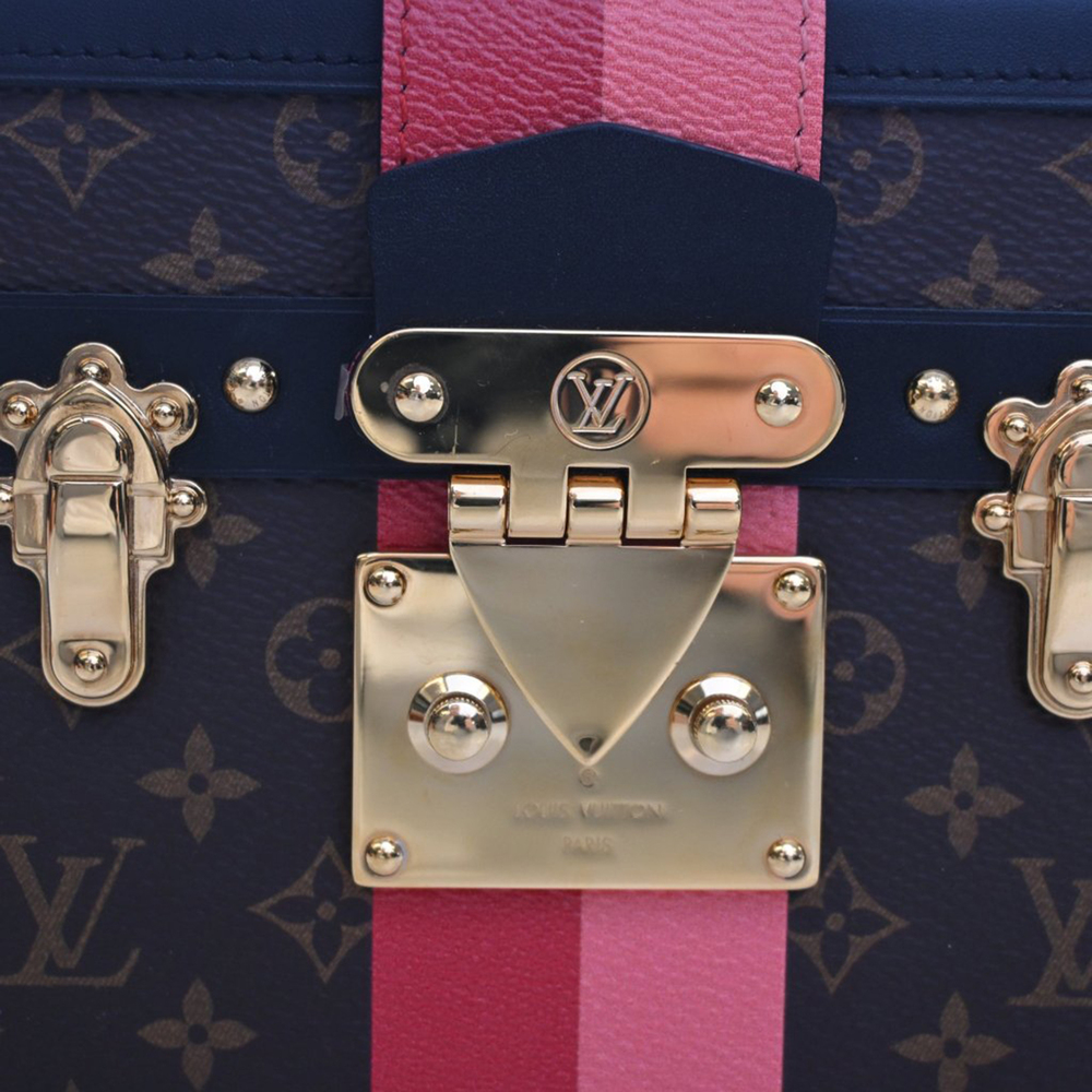 Pre-Loved Louis Vuitton Monogram Petite Malle - Picture 9 of 10
